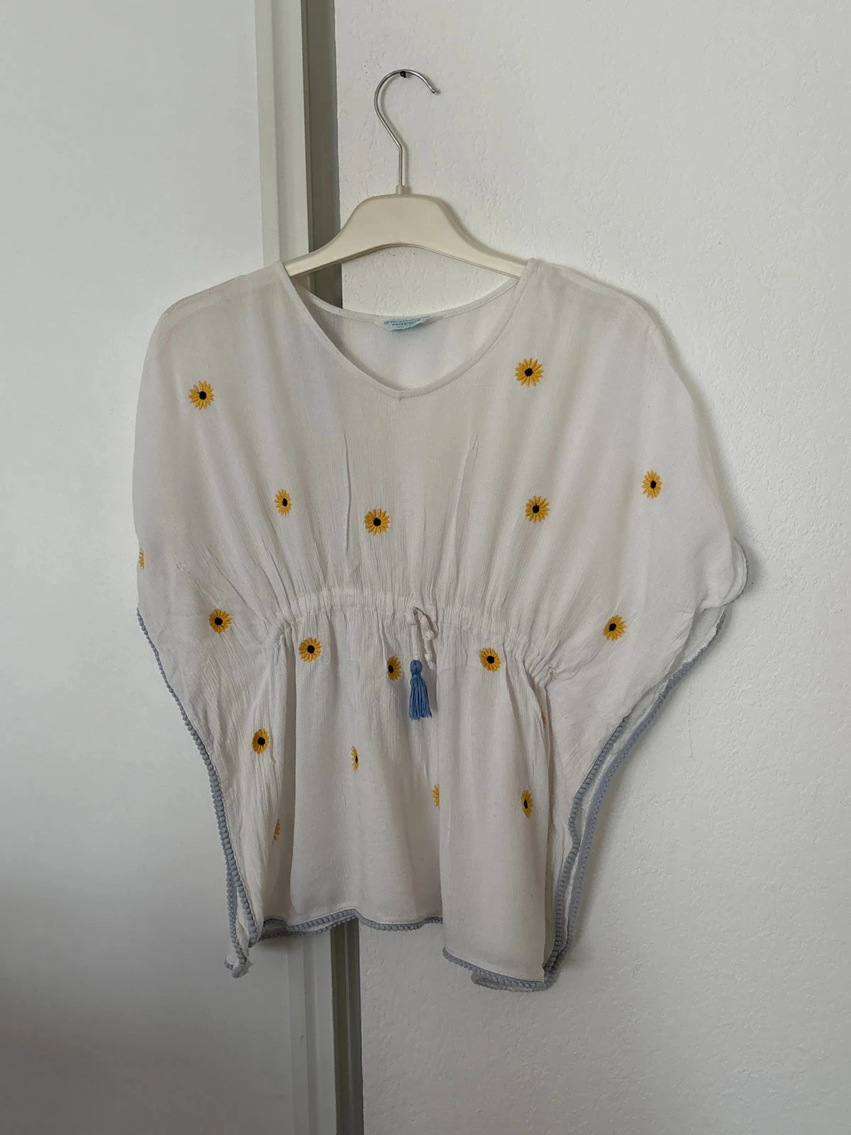 Tunique blanche à fleurs 8 ans Primark